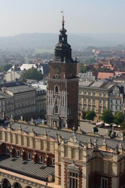 pictures of Krakow - St. Mary's Basilica Bell Tower