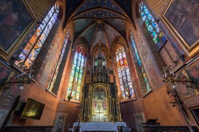 Krakow instagram spots - Franciscan Church