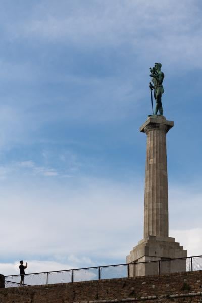 images of Belgrade - The Victor (Pobednik) Statue