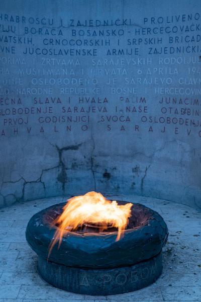 instagram locations in Federacija Bosne I Hercegovine - Eternal Flame (Vječna Vatra)