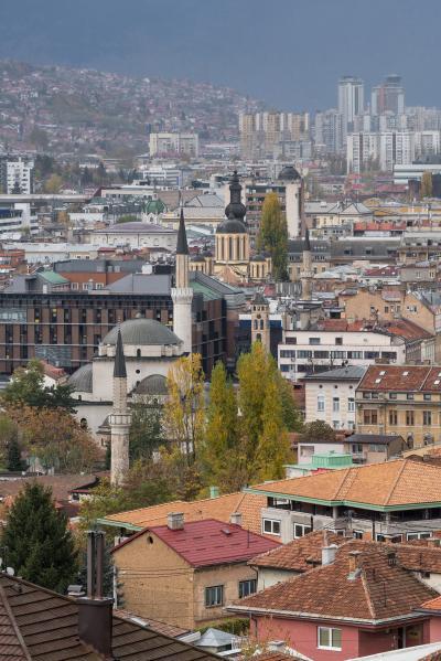 pictures of Sarajevo - Yellow Fortress (Žuta Tabija) City Views