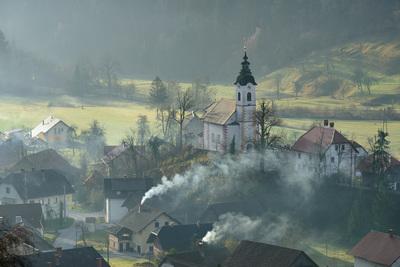 Slovenia instagram spots - Podlipa Village