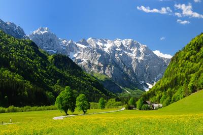 Slovenia instagram spots - Logarska Valley - Classic View