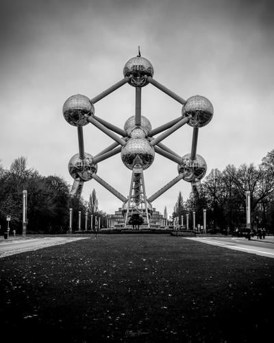 Brussels photography locations - Atomium - Exterior