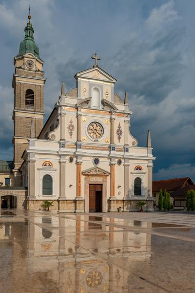 Slovenia photo spots - Brezje Basilica