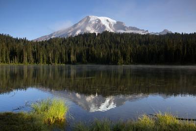 photo spots in Washington - Reflection Lakes, Mount Rainier National Park