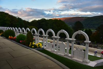 pictures of South Wales - Aberfan Cemetery