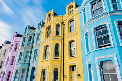 Greater London photo locations - Pastel Houses