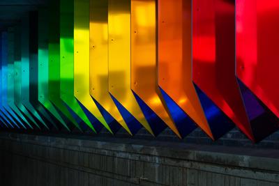 images of London - Rainbow Underpass