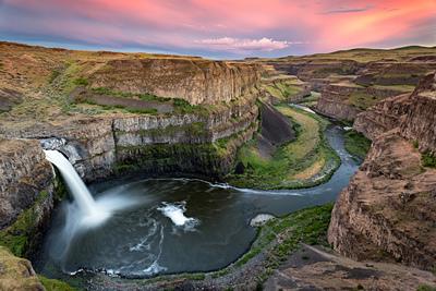 photography locations in Franklin County - Palouse Falls