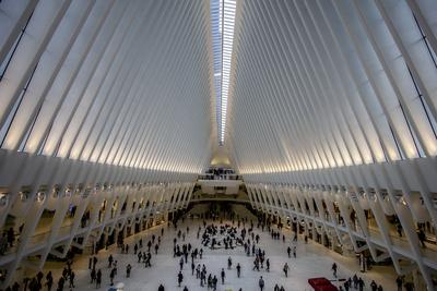 New York City photography spots - The Oculus (Interior)