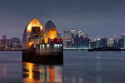 London photography spots - Thames Barrier
