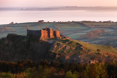 instagram spots in United Kingdom - Carreg Cennen Castle - South Viewpoint