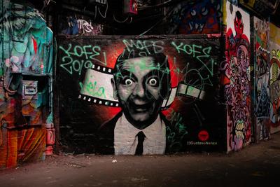 images of London - Leake Street Graffiti Tunnel