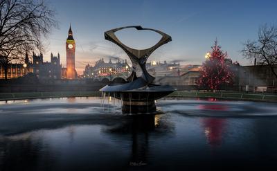 photography locations in England - Gabo Fountain
