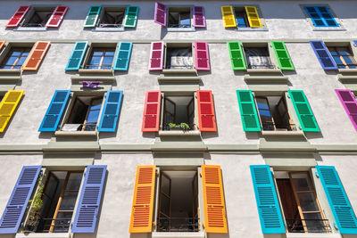 images of Switzerland - Coloured Shutters