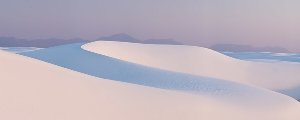 White Sands National Monument at Dawn
