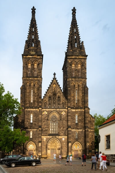 Basilica of St. Peter and St. Paul in Vysehrad fortress