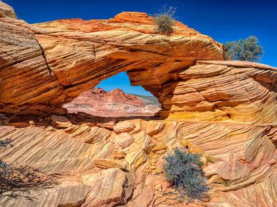Utah photo locations - Coyote Buttes North - Top Rock Arch