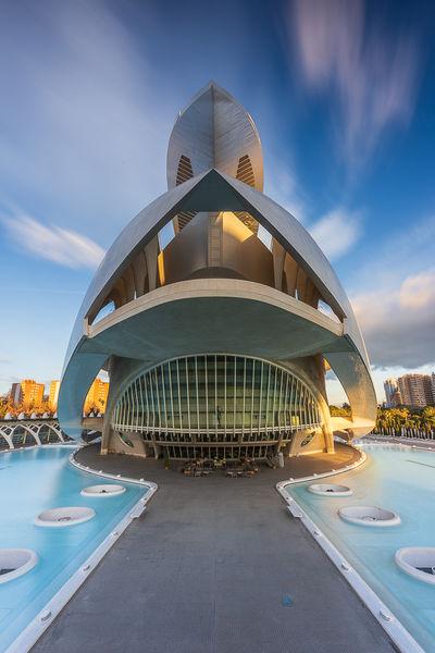 photography locations in Spain - Queen Sofia Palace of Arts - Exterior