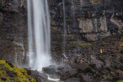 photography locations in Faroe Islands - Fossá Waterfall