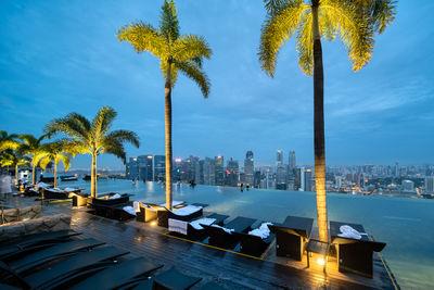 photography spots in Singapore - Marina Bay Sands - Hotel & Rooftop Infinity Pool