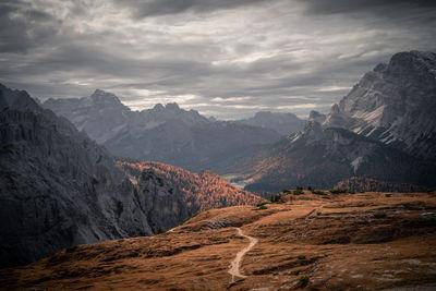 Veneto photo locations - View from Start of the Tre Cime Hike