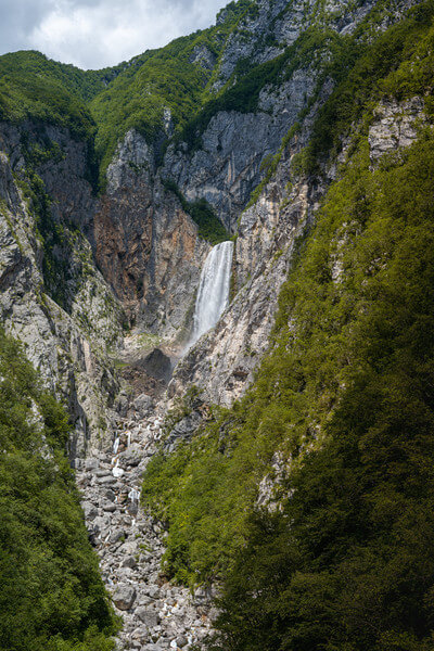 Boka waterfall from the viewpoint