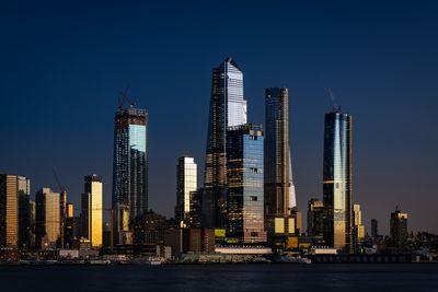 pictures of New York City - Hudson Yards view from New Jersey