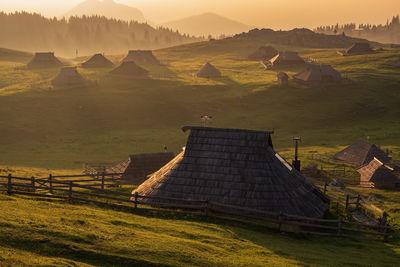 Slovenia instagram spots - Velika Planina - Shepherds' Huts