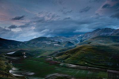 photography spots in Umbria - View from Castelluccio