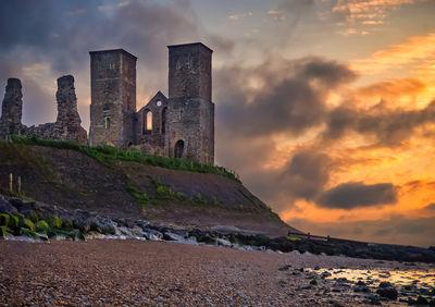 photography locations in England - Reculver Towers