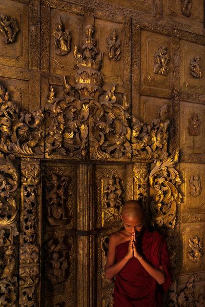 instagram spots in Myanmar (Burma) - Shwe Nan Daw Kyaung Monastery