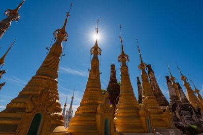 Myanmar (Burma) instagram spots - Shwe Indein Pagoda