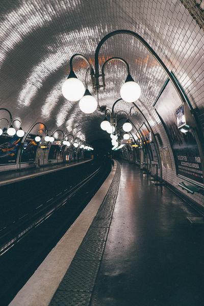 pictures of Paris - Cité Metro station
