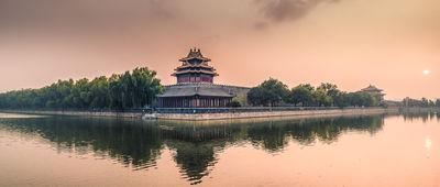 Beijing Shi photography locations - Forbidden City - northern walls
