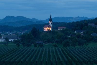 Slovenia photography spots - Sveti Nikolaj from Zaprice Castle