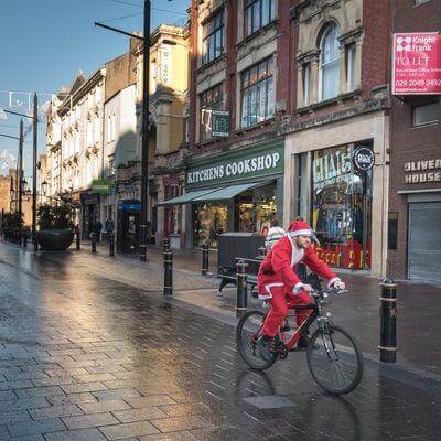 pictures of South Wales - Cardiff at Christmas