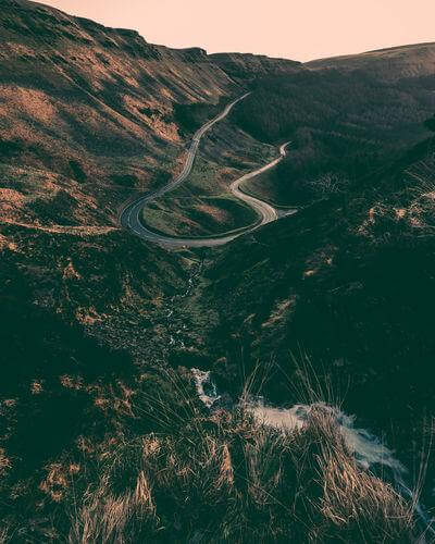 pictures of South Wales - Bwlch Hairpin