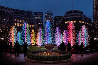 Photo events in United Kingdom - Canary Wharf Winter Lights