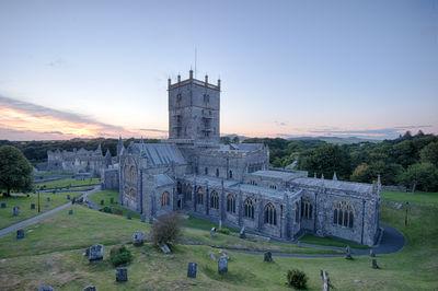 images of South Wales - St David's Cathedral - Exterior