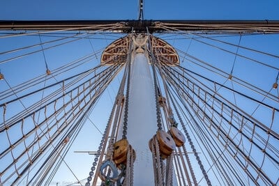 photo locations in London - Cutty Sark - Interior and Deck