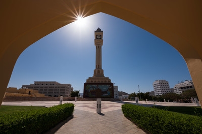 Muscat Governorate instagram locations - Ruwi Clock Tower (برج الساعة روي)