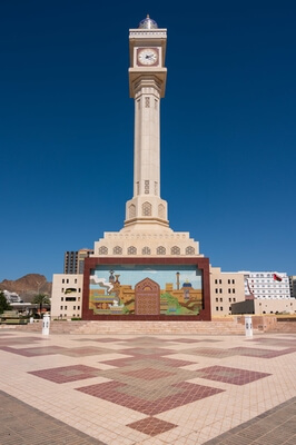 pictures of Oman - Ruwi Clock Tower (برج الساعة روي)