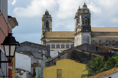 photos of Brazil - Houses in Salvador da Bahia