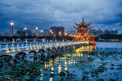 photography locations in Taiwan - Lotus Pond