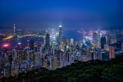 photo locations in Hong Kong Island - Victoria Peak