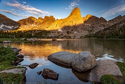 Wyoming instagram locations - Cirque of Towers, Lonesome Lake