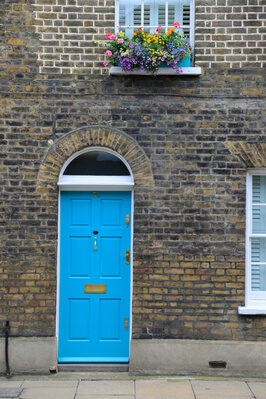 images of London - Roupel Street Colorful Doors
