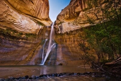 instagram locations in Utah - Lower Calf Creek Falls
